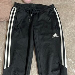 adidas joggers, black. size xs, used but good condition.